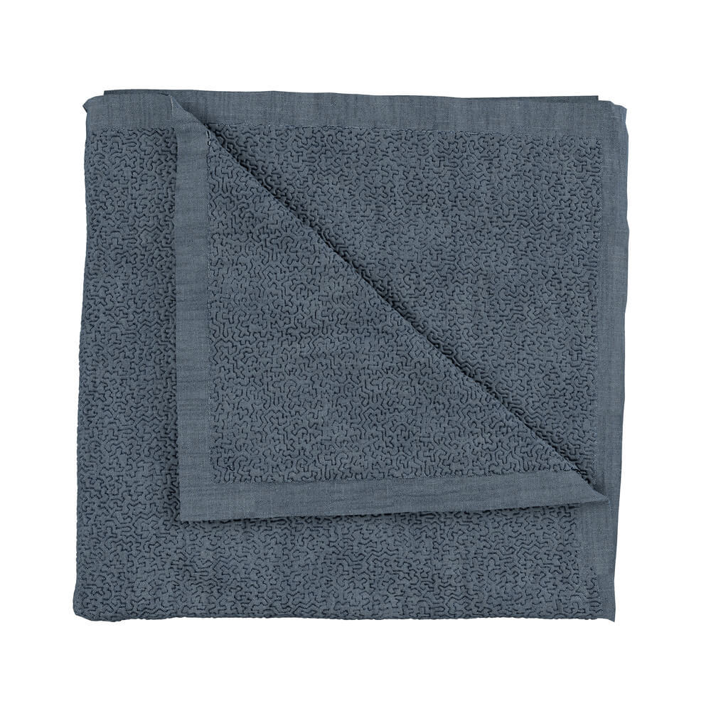 Bedeck of Belfast Delphine Chambray Blue Throw